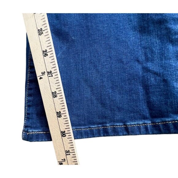 Levis 515 Boot Cut Jeans Womens 12 Blue Medium Wash Mid Rise Stretch Classic - Picture 10 of 16